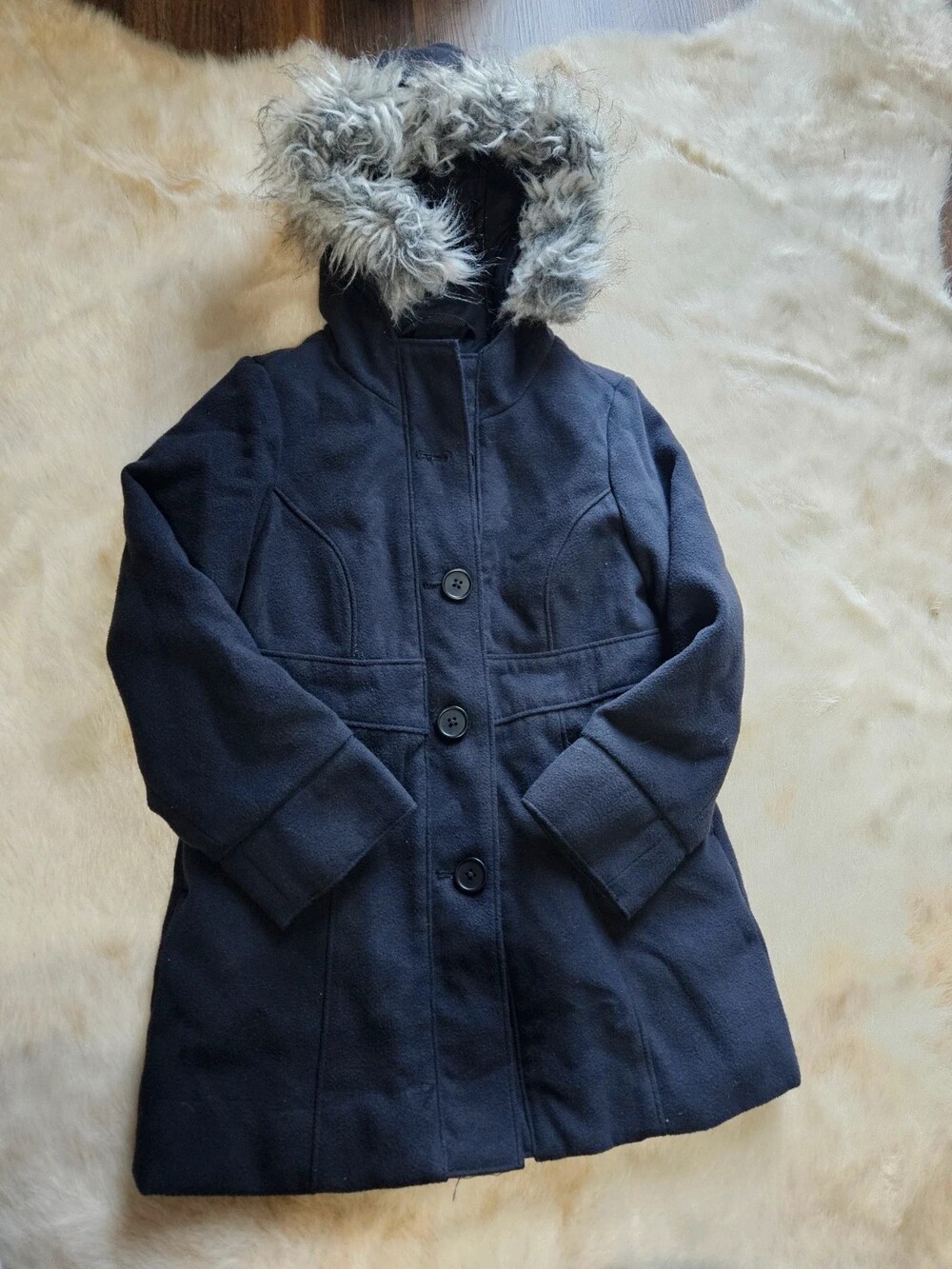 Cat & Jack kids’ hooded coat, size XS.
